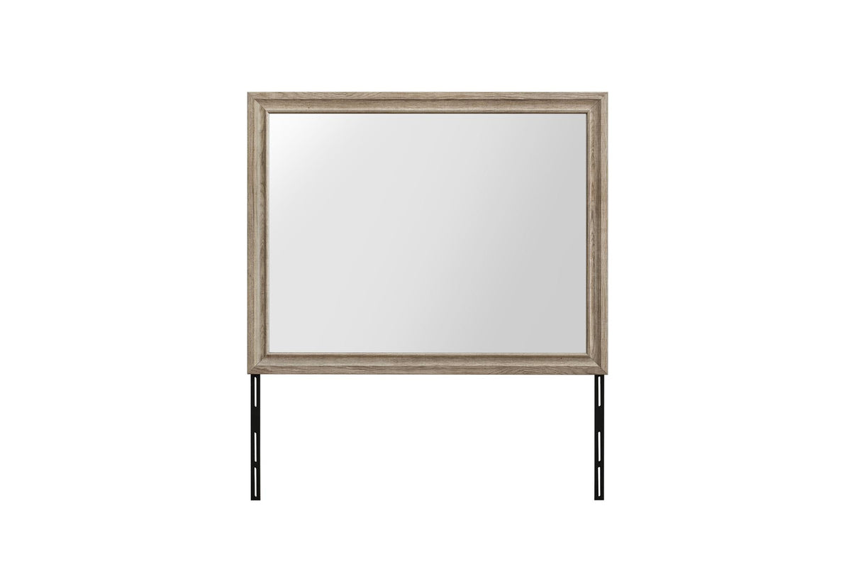 46" Natural Wood Dresser Mount Framed - HomeRoots - Flyclothing LLC
