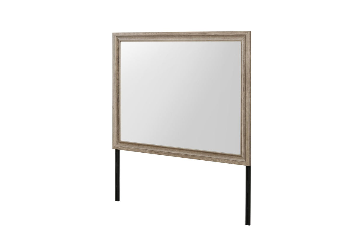 46" Natural Wood Dresser Mount Framed - HomeRoots - Flyclothing LLC