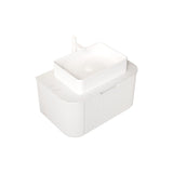 30" White Wood Floating Bathroom Vanity With Sink