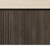 36" Black Wood Floating Single Door Bathroom Vanity With White Sink