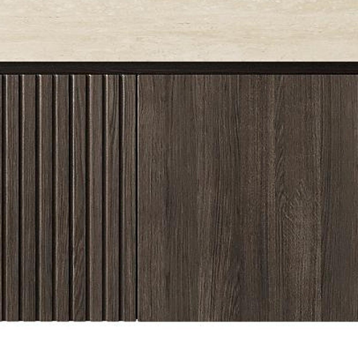 36" Black Wood Floating Single Door Bathroom Vanity With White Sink