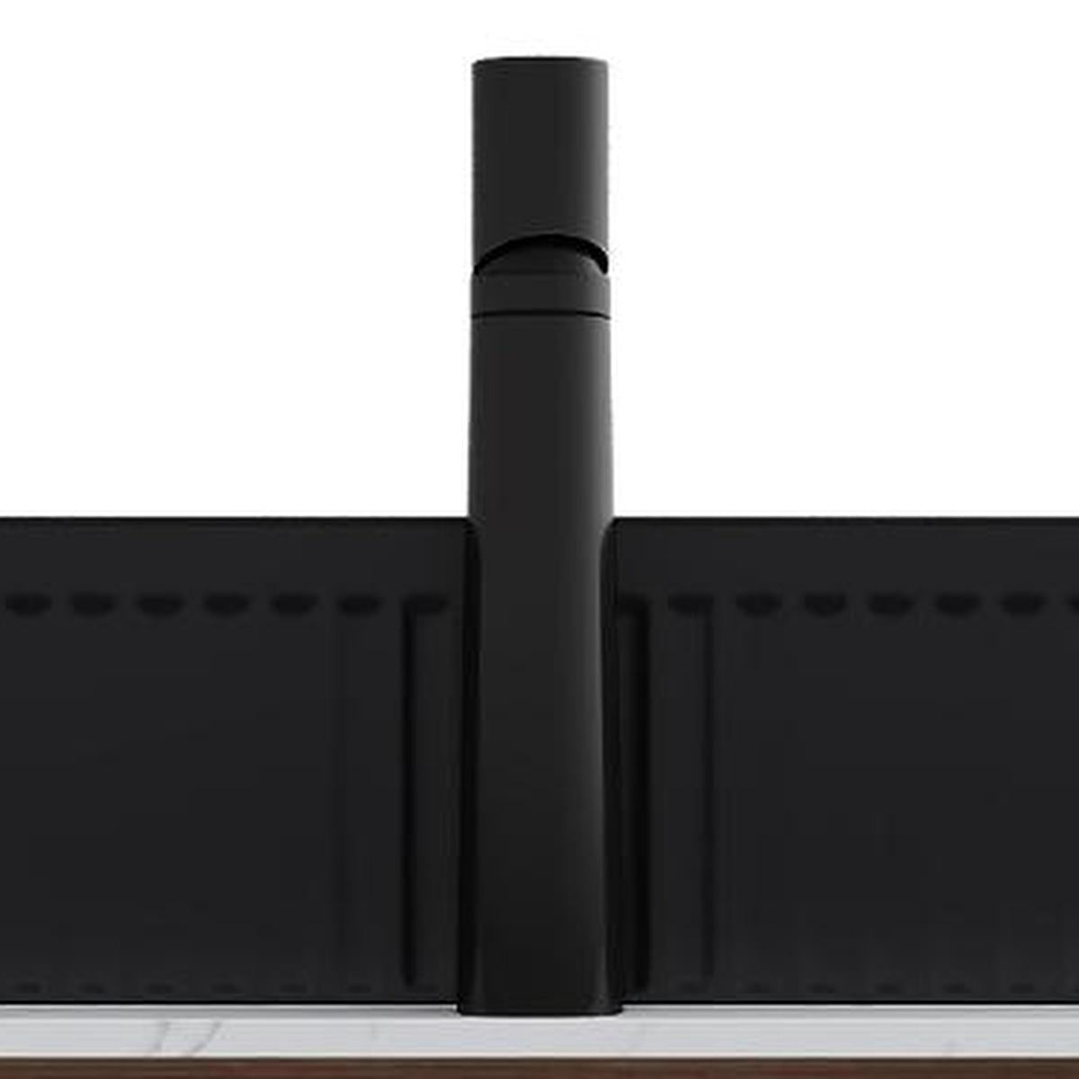 36" Brown Wood Floating Bathroom Vanity With Black Sink - HomeRoots - Flyclothing LLC