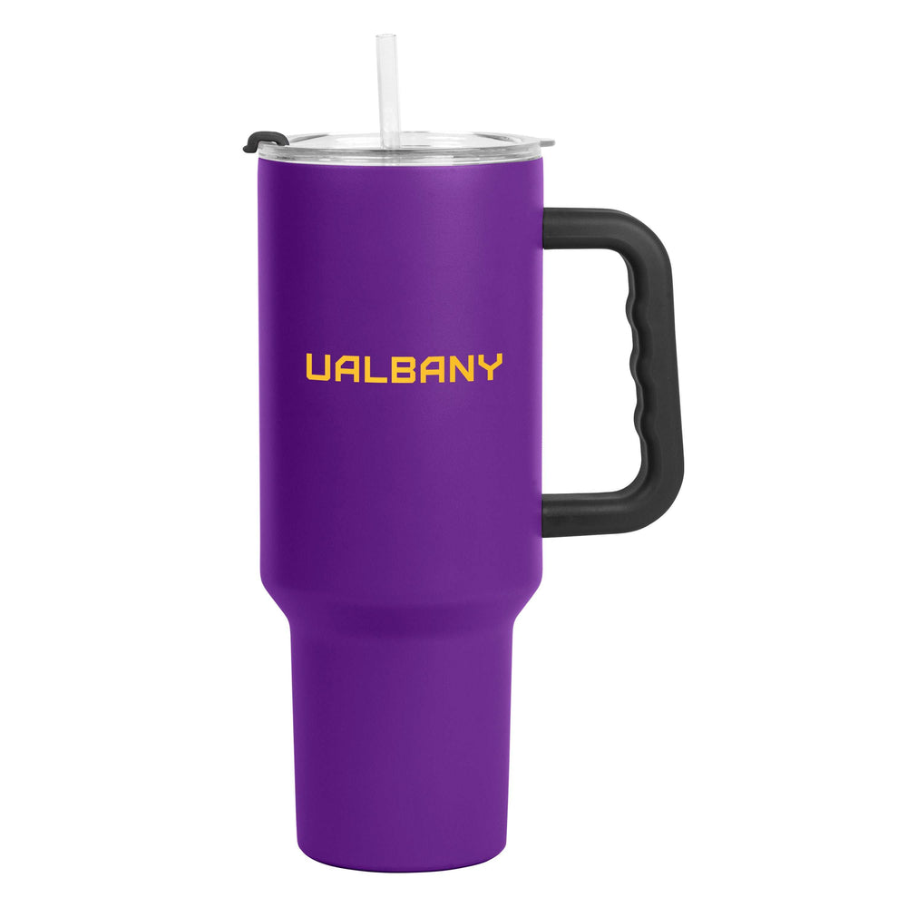 SUNY Albany 40oz Flipside Powder Coat Tumbler - Logo Brands - Flyclothing LLC