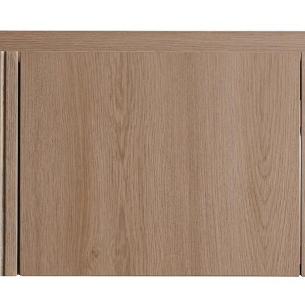 47" Brown Wood Floating Double Door Bathroom Vanity - HomeRoots - Flyclothing LLC