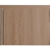 47" Brown Wood Floating Double Door Bathroom Vanity - HomeRoots - Flyclothing LLC