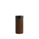 16" Brown Wood Freestanding Bathroom Vanity With Black Sink - HomeRoots - Flyclothing LLC