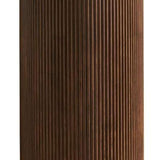 16" Brown Wood Freestanding Bathroom Vanity With Black Sink - HomeRoots - Flyclothing LLC