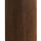 16" Brown Wood Freestanding Bathroom Vanity With Black Sink - HomeRoots - Flyclothing LLC
