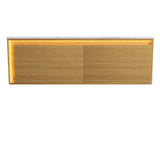 48" Brown Wood Floating Bathroom Vanity And Two Drawers - HomeRoots - Flyclothing LLC