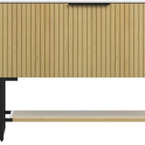 35" Brown Wood Freestanding Bathroom Vanity - HomeRoots - Flyclothing LLC