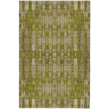 5' X 8' Olive Green And Taupe Moroccan Shag Washable Area Rug With UV Protection - HomeRoots - Flyclothing LLC