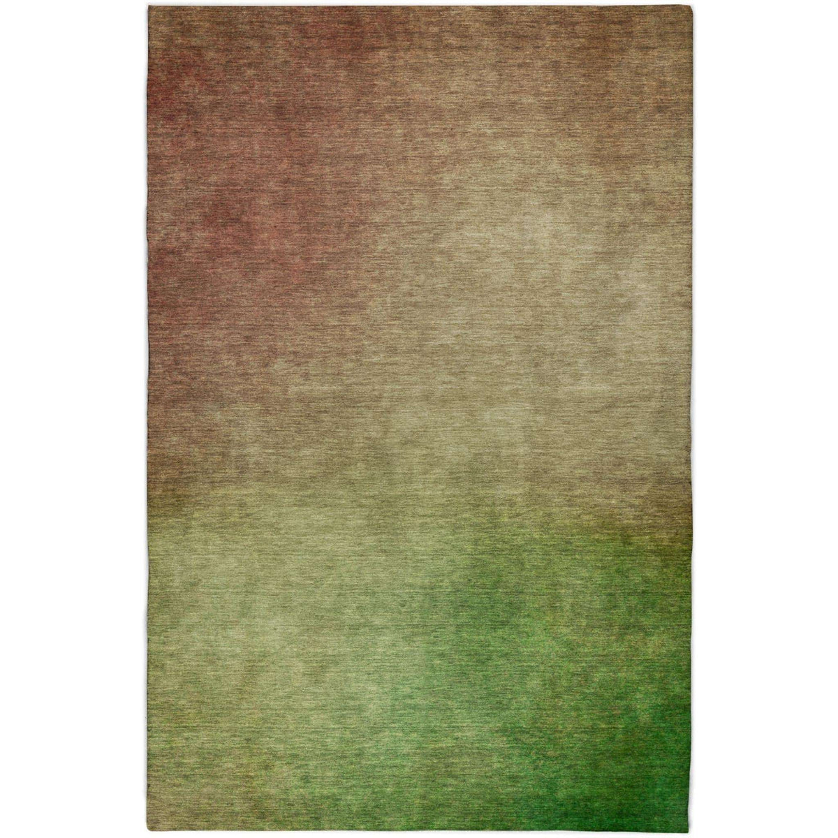 5' X 8' Blush And Taupe Ombre Shag Washable Area Rug With UV Protection - HomeRoots - Flyclothing LLC
