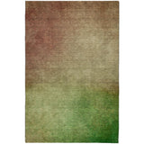 8' X 10' Blush And Taupe Ombre Shag Washable Area Rug With UV Protection - HomeRoots - Flyclothing LLC