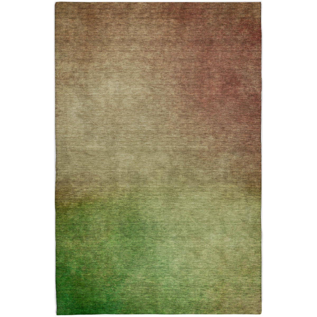8' X 10' Blush And Taupe Ombre Shag Washable Area Rug With UV Protection - HomeRoots - Flyclothing LLC