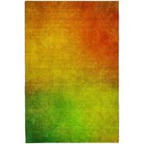 9' X 12' Terra Cotta And Gold Ombre Shag Washable Area Rug With UV Protection - HomeRoots - Flyclothing LLC