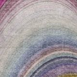 8' X 10' Beige And Purple Abstract Shag Washable Area Rug With UV Protection - HomeRoots - Flyclothing LLC