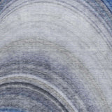 10' X 14' Blue And Denim Blue Abstract Shag Washable Area Rug With UV Protection - HomeRoots - Flyclothing LLC