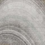5' X 8' Gray And Silver Abstract Shag Washable Area Rug With UV Protection - HomeRoots - Flyclothing LLC