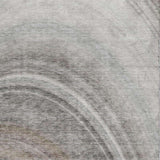 9' X 12' Gray And Silver Abstract Shag Washable Area Rug With UV Protection - HomeRoots - Flyclothing LLC