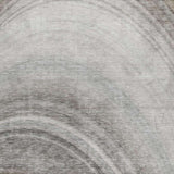 9' X 12' Gray And Silver Abstract Shag Washable Area Rug With UV Protection - HomeRoots - Flyclothing LLC