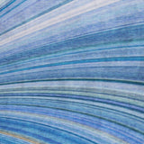 3' X 5' Blue And Denim Blue Striped Shag Washable Area Rug With UV Protection - HomeRoots - Flyclothing LLC
