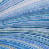 9' X 12' Blue And Denim Blue Striped Shag Washable Area Rug With UV Protection - HomeRoots - Flyclothing LLC