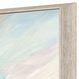 Marshlands I Distressed White Framed Wall Art - HomeRoots - Flyclothing LLC