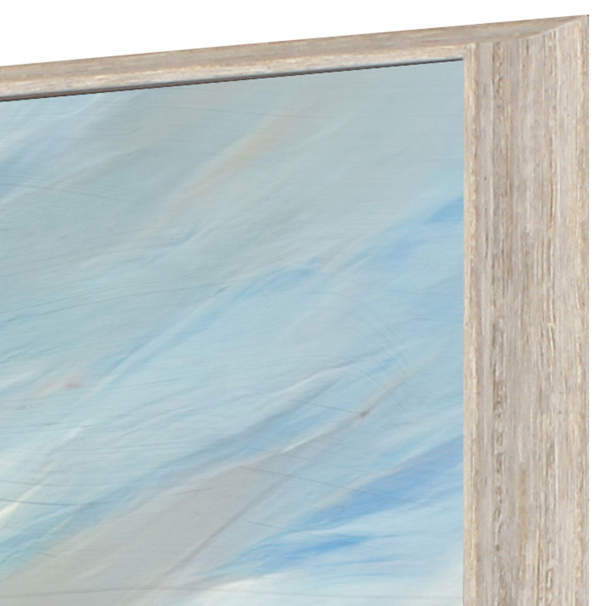 Marshlands II Distressed White Framed Wall Art
