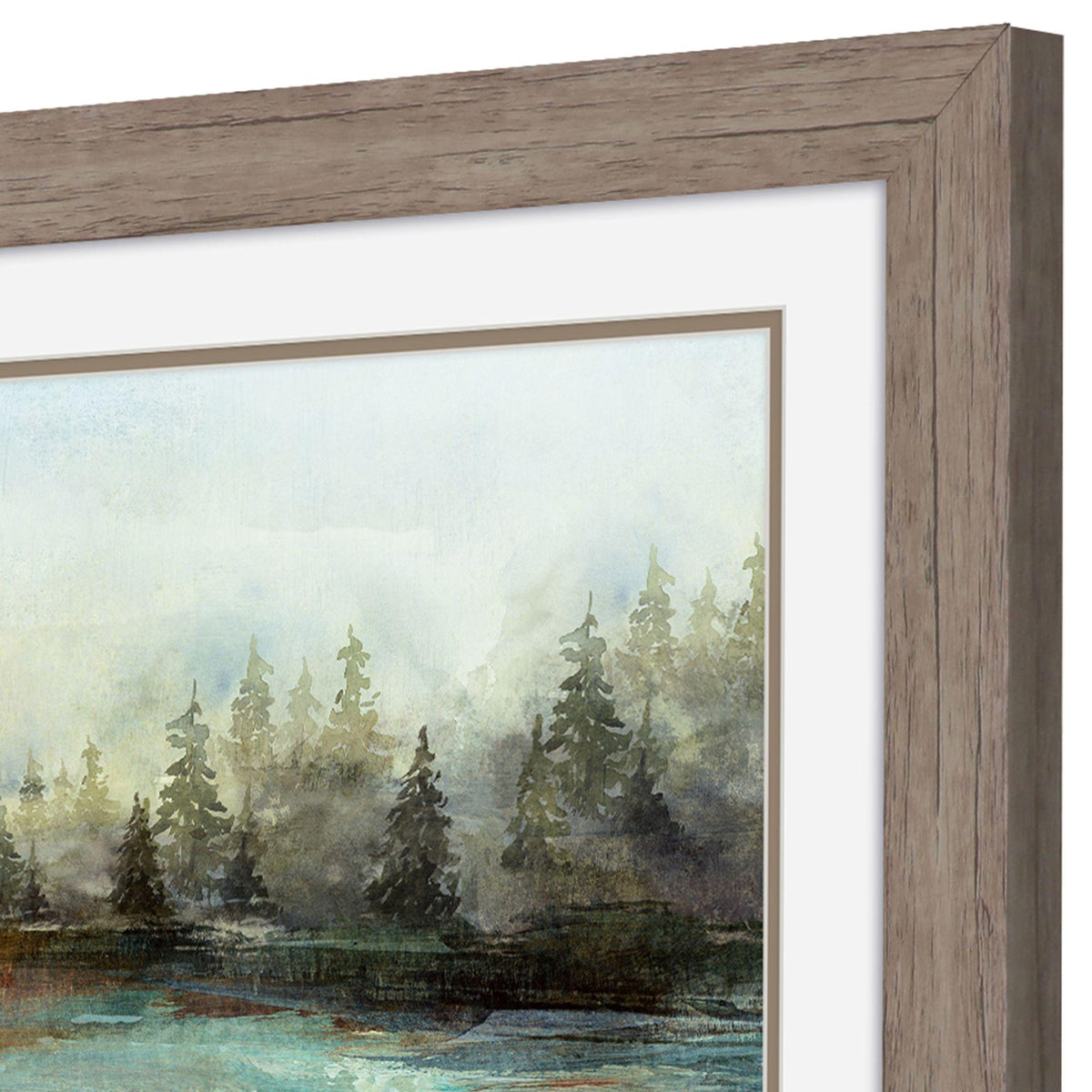 River View I Brown Framed Wall Art - HomeRoots - Flyclothing LLC