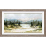 River View II Brown Framed Wall Art - HomeRoots - Flyclothing LLC