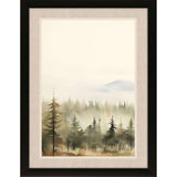 Mountain Glimpse I Brown Framed Wall Art - HomeRoots - Flyclothing LLC