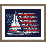 American Coastal Brown Framed Wall Art - HomeRoots - Flyclothing LLC