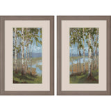 Set Of Two Aspen Spring Brown Framed Wall Art