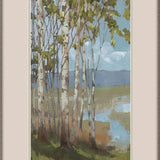 Set Of Two Aspen Spring Brown Framed Wall Art