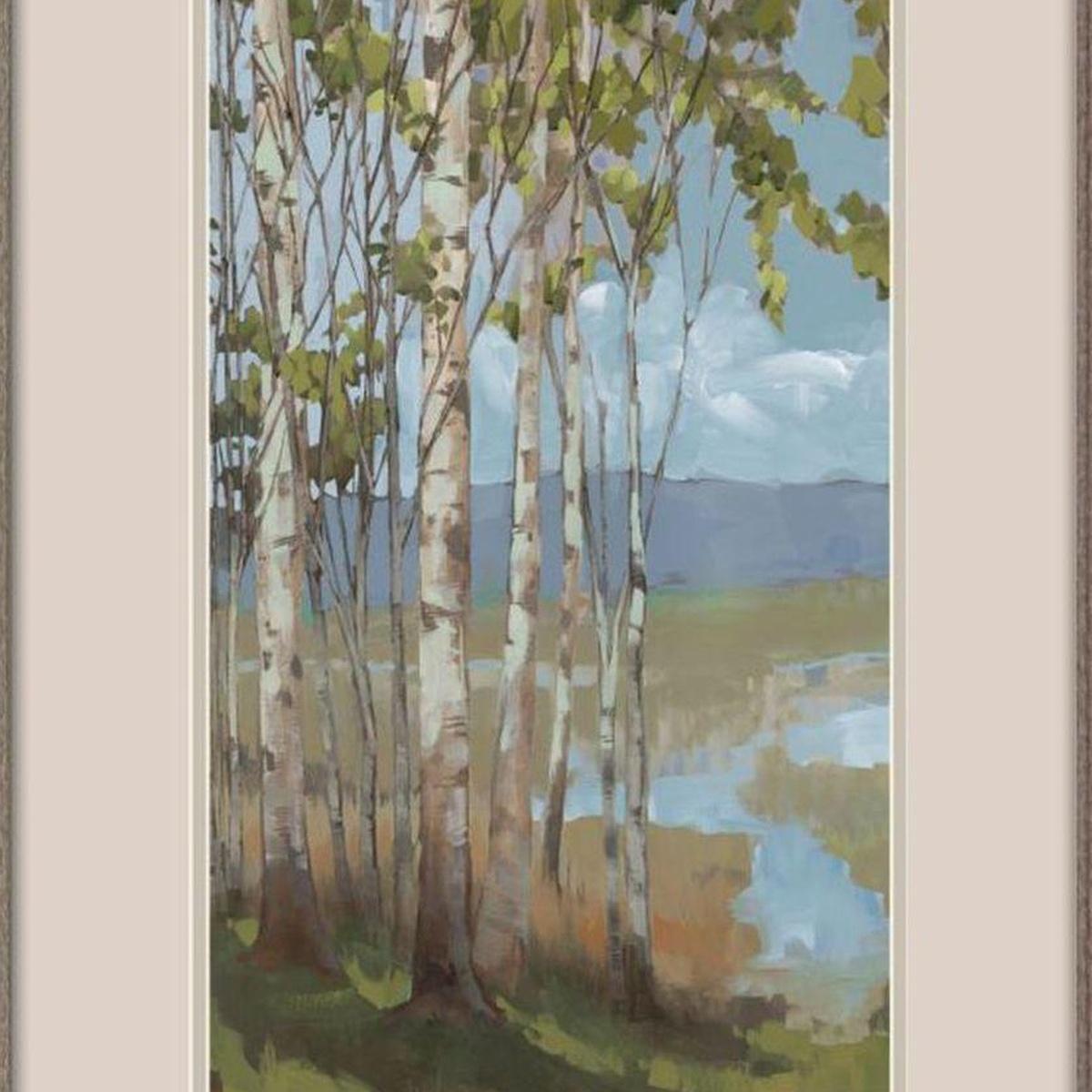 Set Of Two Aspen Spring Brown Framed Wall Art