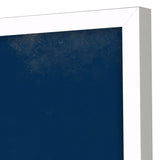 Set Of Three Coastal Coral White Framed Wall Art