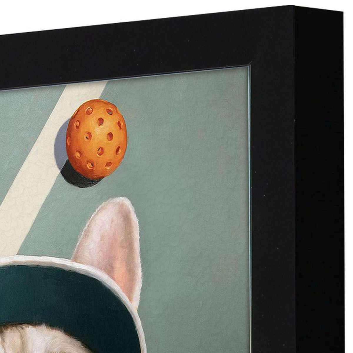 Varsity Pickle Black Framed Wall Art - HomeRoots - Flyclothing LLC