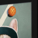 Varsity Pickle Black Framed Wall Art