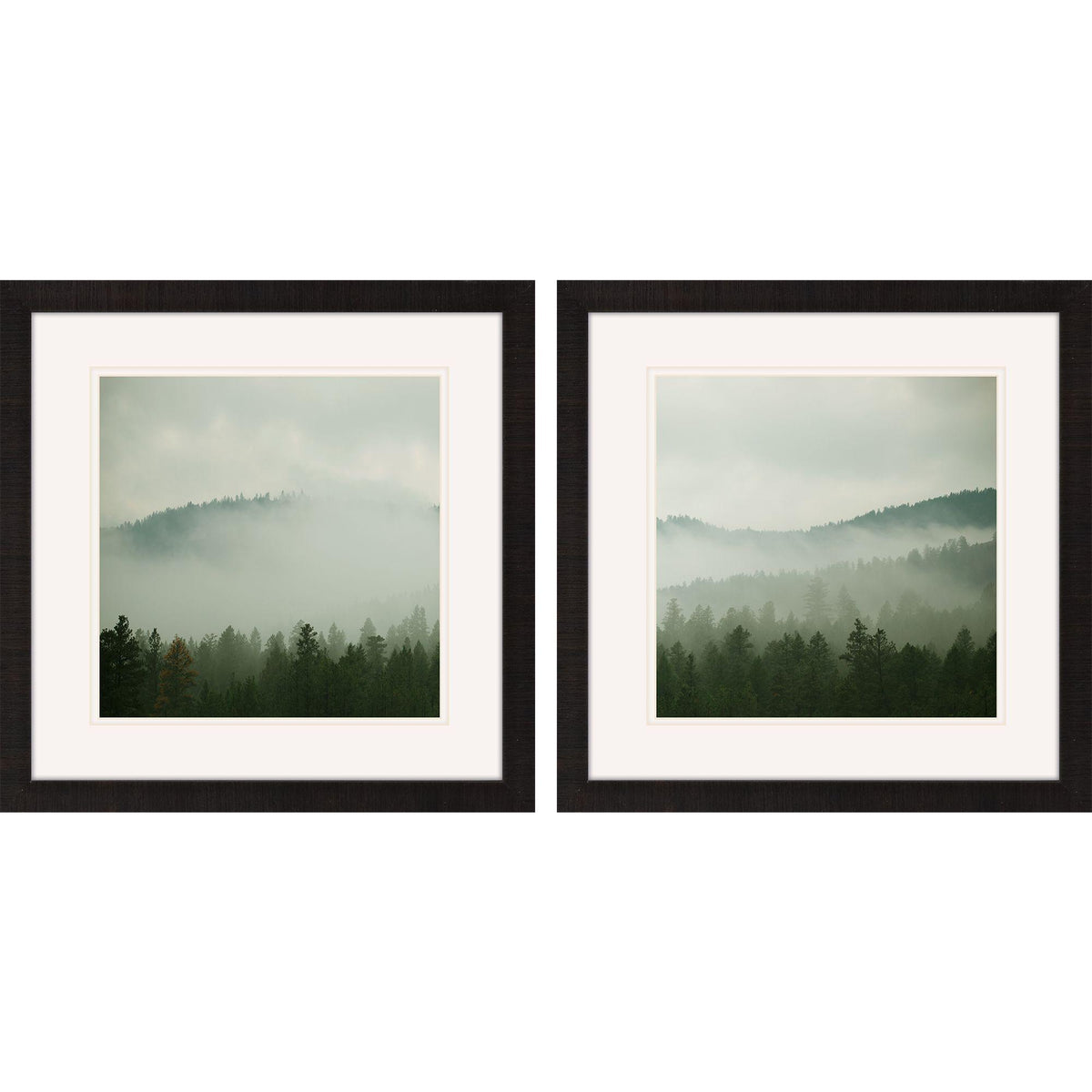 Set Of Two Verdant Country Brown Framed Wall Art - HomeRoots - Flyclothing LLC