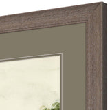 Set Of Two Forest Path Brown Framed Wall Art