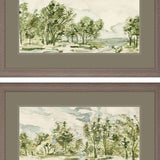 Set Of Two Forest Path Brown Framed Wall Art - HomeRoots - Flyclothing LLC