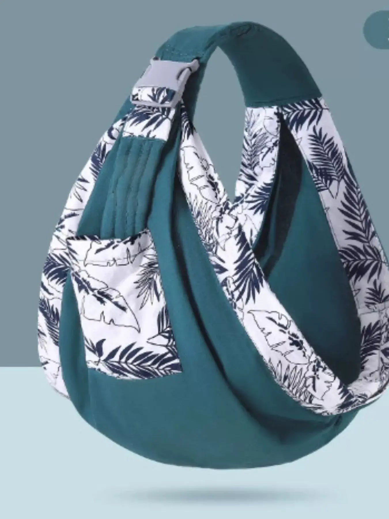 Ergonomic Leaf Print Adjustable Baby Sling - Trendsi - Flyclothing LLC