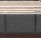 Natural Solid Wood Queen Bed Frame - HomeRoots - Flyclothing LLC