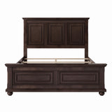 Natural Solid Wood Queen Bed Frame