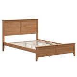 Natural Solid Wood Full Bed Frame