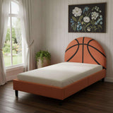 Natural Solid Wood Twin Bed Frame - HomeRoots - Flyclothing LLC