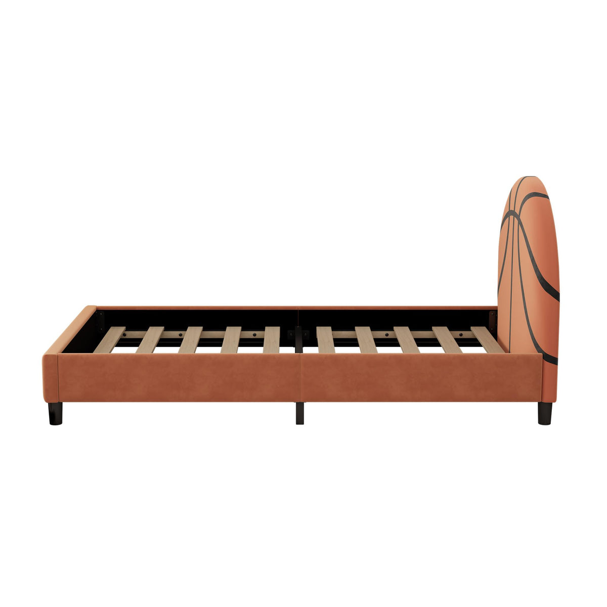 Natural Solid Wood Twin Bed Frame