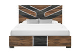 Black Wood King Bed Frame