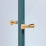 28" Green Steel Wall Mounted No Textural Detailing Double Door Medicine Cabinet - HomeRoots - Flyclothing LLC