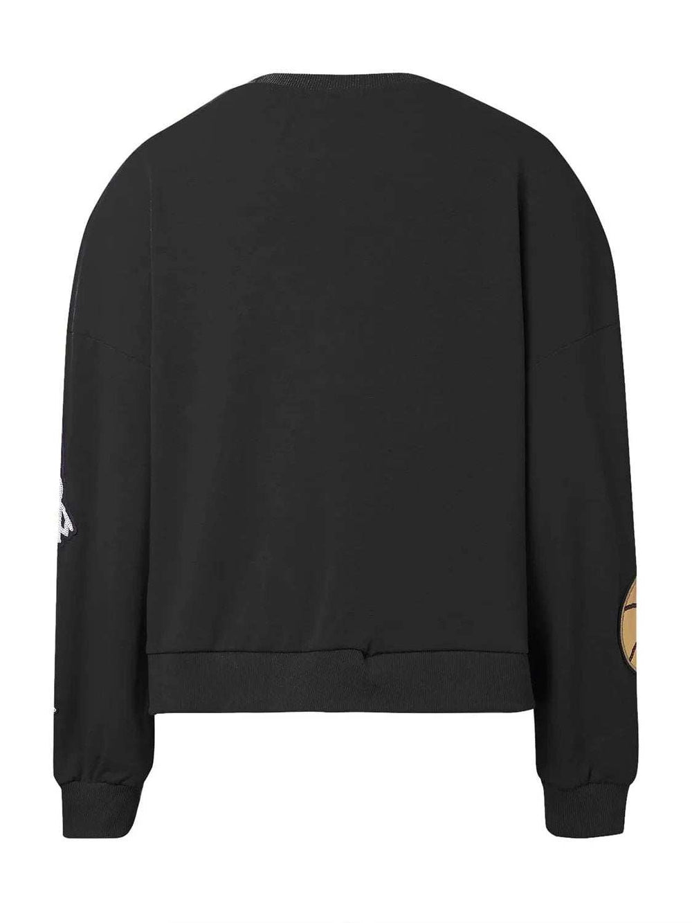 Basketball Round Neck Long Sleeve Sweatshirt - Trendsi - Flyclothing LLC